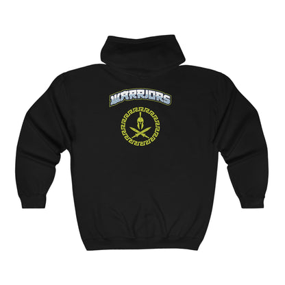 Warriors Unisex Heavy Blend™ Full Zip Hooded Sweatshirt #1U