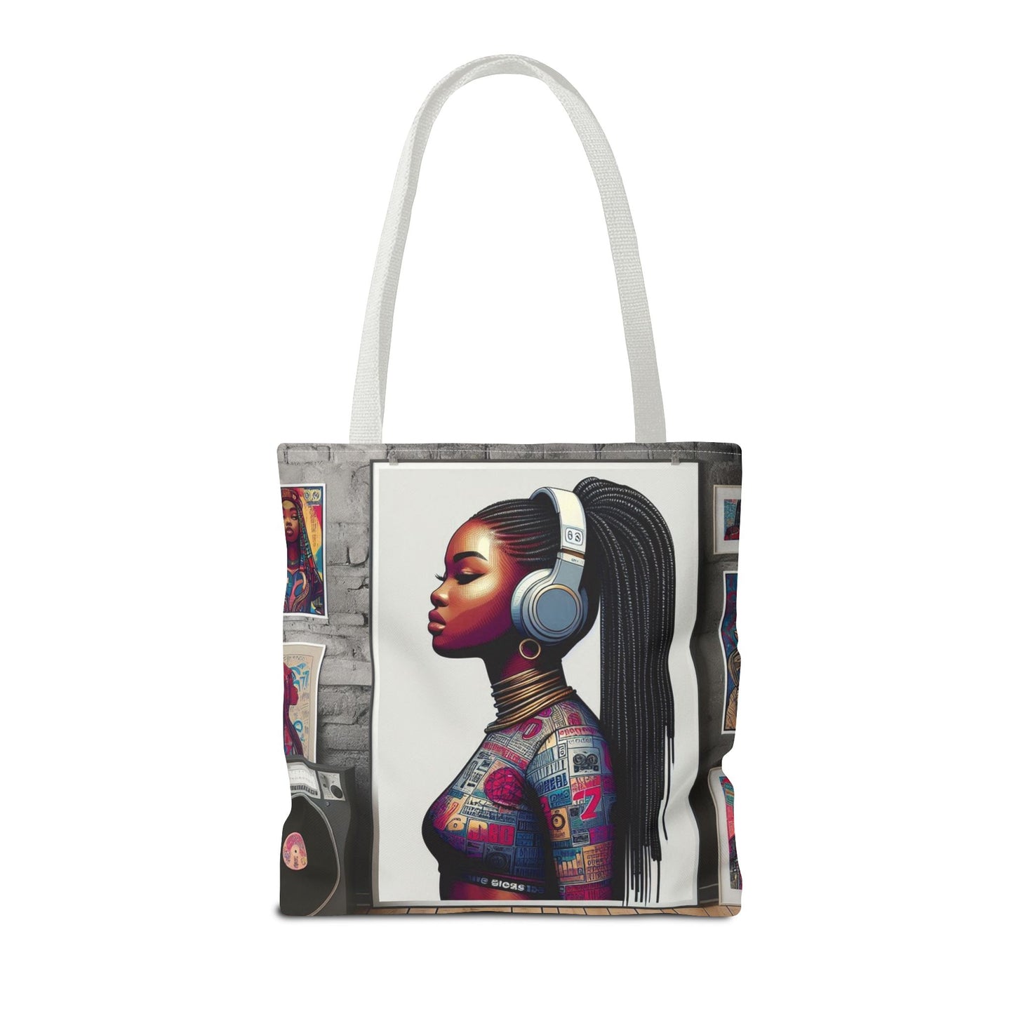Feel The Music Tote Bag (AOP) #FM3