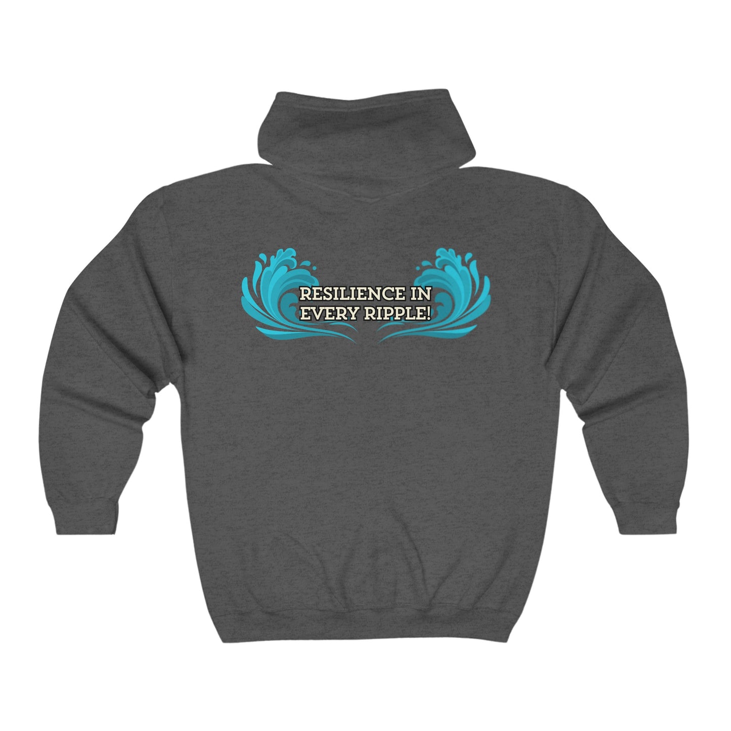 Life is Wavy Unisex Heavy Blend™ Full Zip Hooded Sweatshirt #LW3