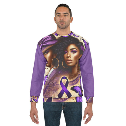 Lupus Thriver Resilience Unisex Sweatshirt (AOP) #LTR3
