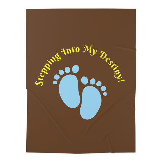 Stepping Into My Destiny Baby Swaddle Blanket #SID2
