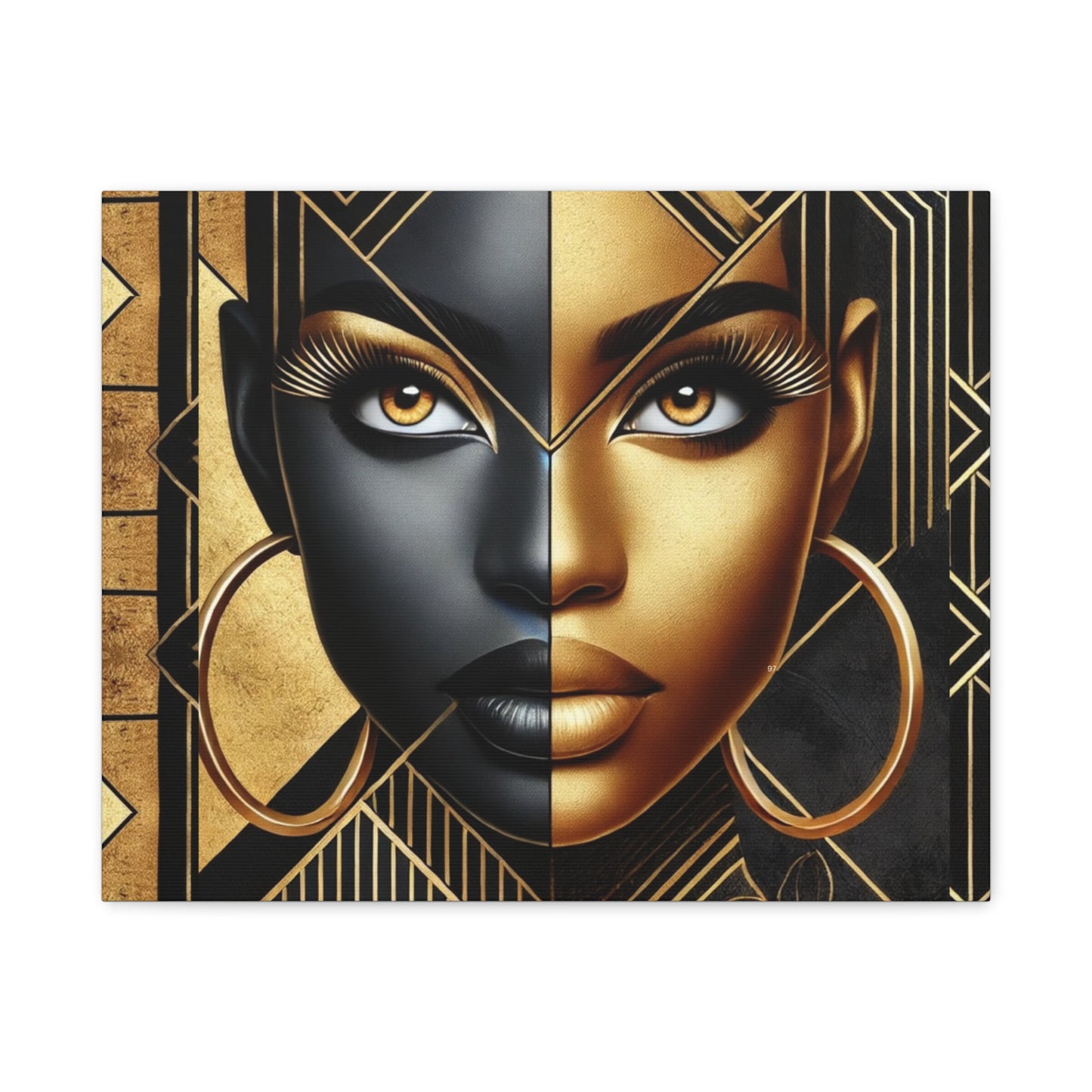Amber Radiance Matte Canvas, Stretched, 1.25" #AR1