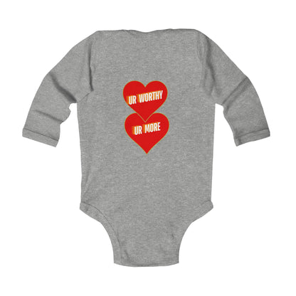 Wear Your Crown Infant Long Sleeve Bodysuit #15IU