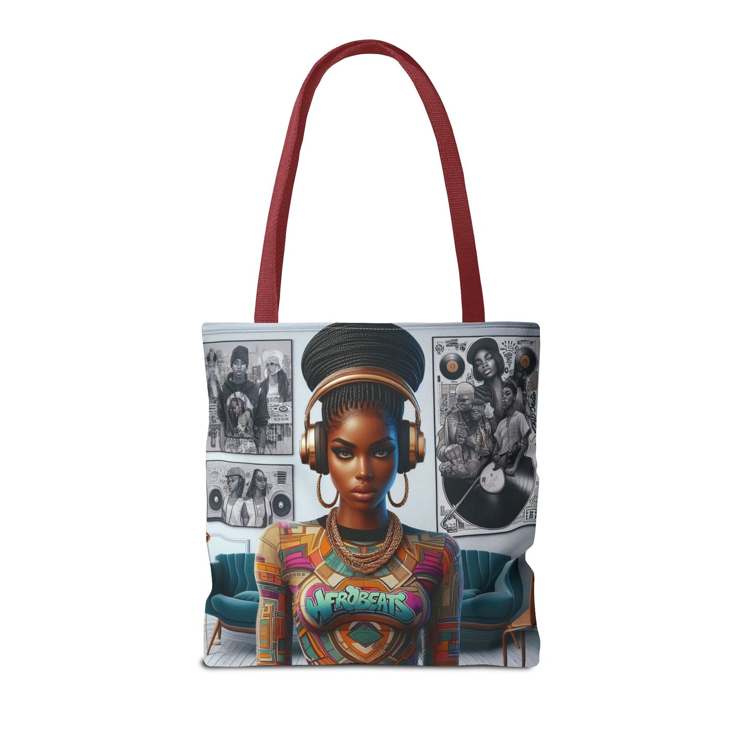 Feel The Music Tote Bag (AOP) #FM13