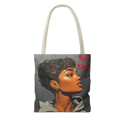 Bold Steps Tote Bag (AOP) #T11