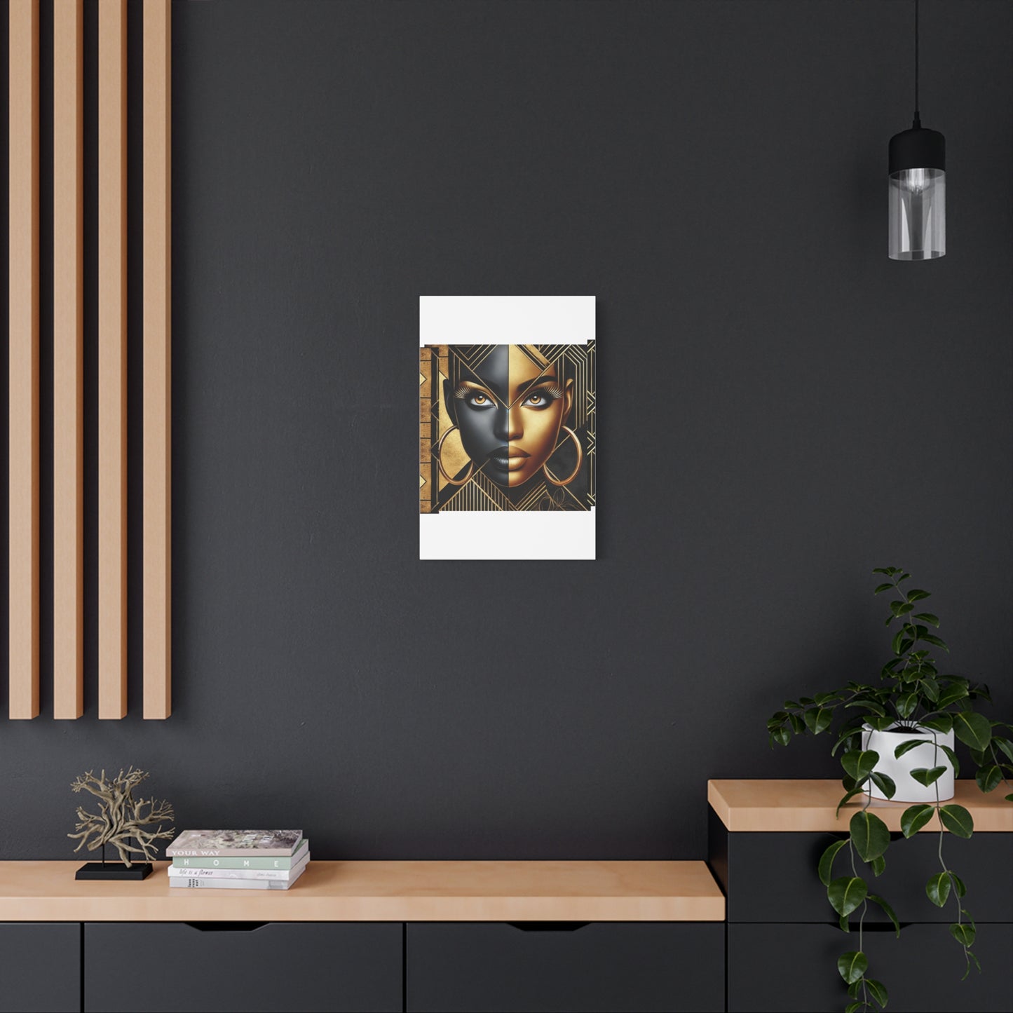 Amber Radiance Matte Canvas, Stretched, 1.25" #AR1