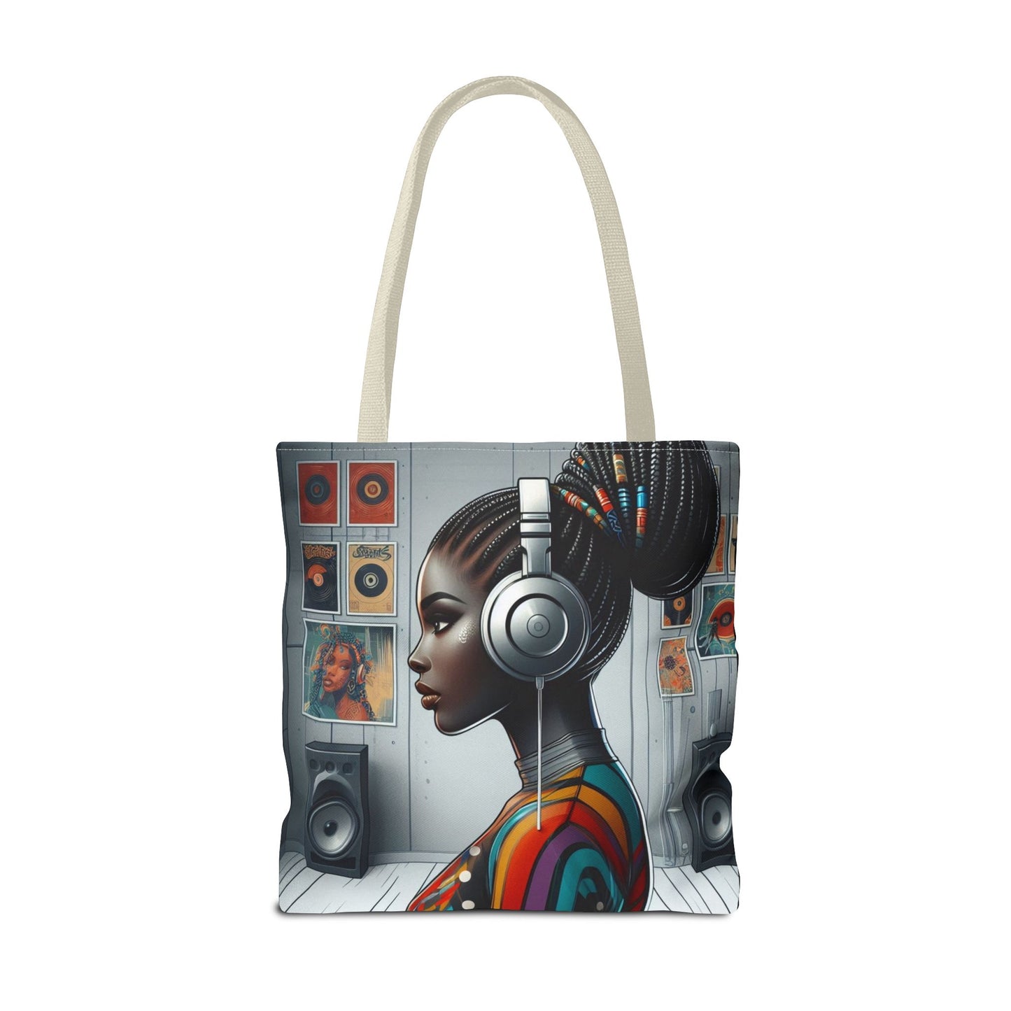 Feel The Music Tote Bag (AOP) #FM11
