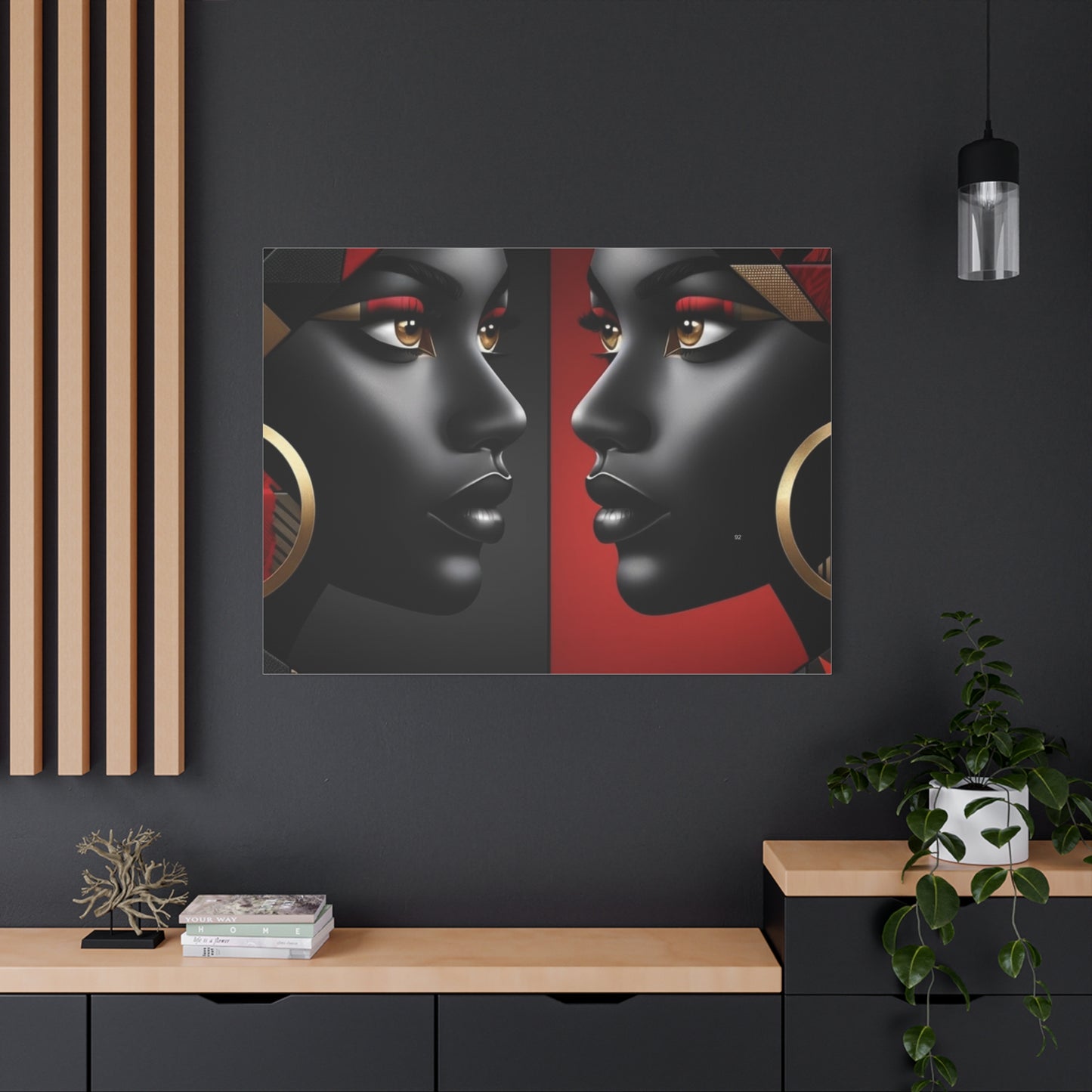 Dual Faced Matte Canvas, Stretched, 1.25" #DF1