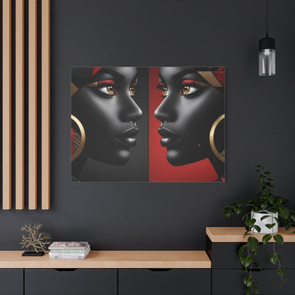 Dual Faced Matte Canvas, Stretched, 1.25" #DF1