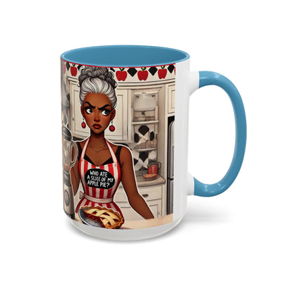 Apple Pie Heist Accent Coffee Mug (11, 15oz) #APH1