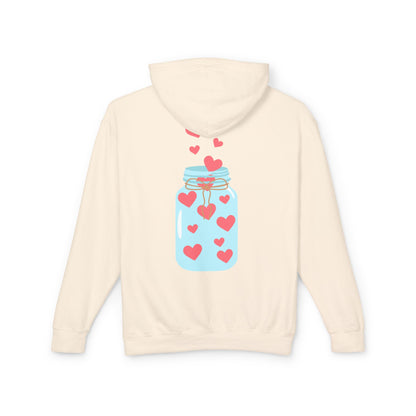 Affirmations Unisex Lightweight Hooded Sweatshirt #AU5