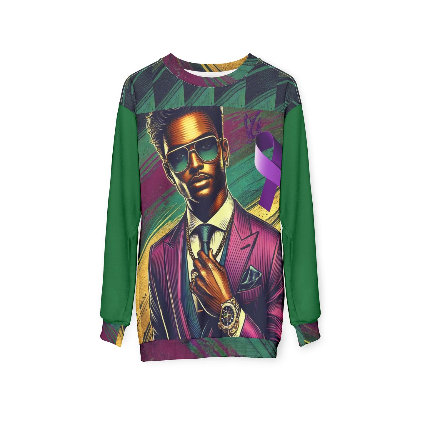 Lupus Thriver Resilience Unisex Sweatshirt (AOP) #LTR6