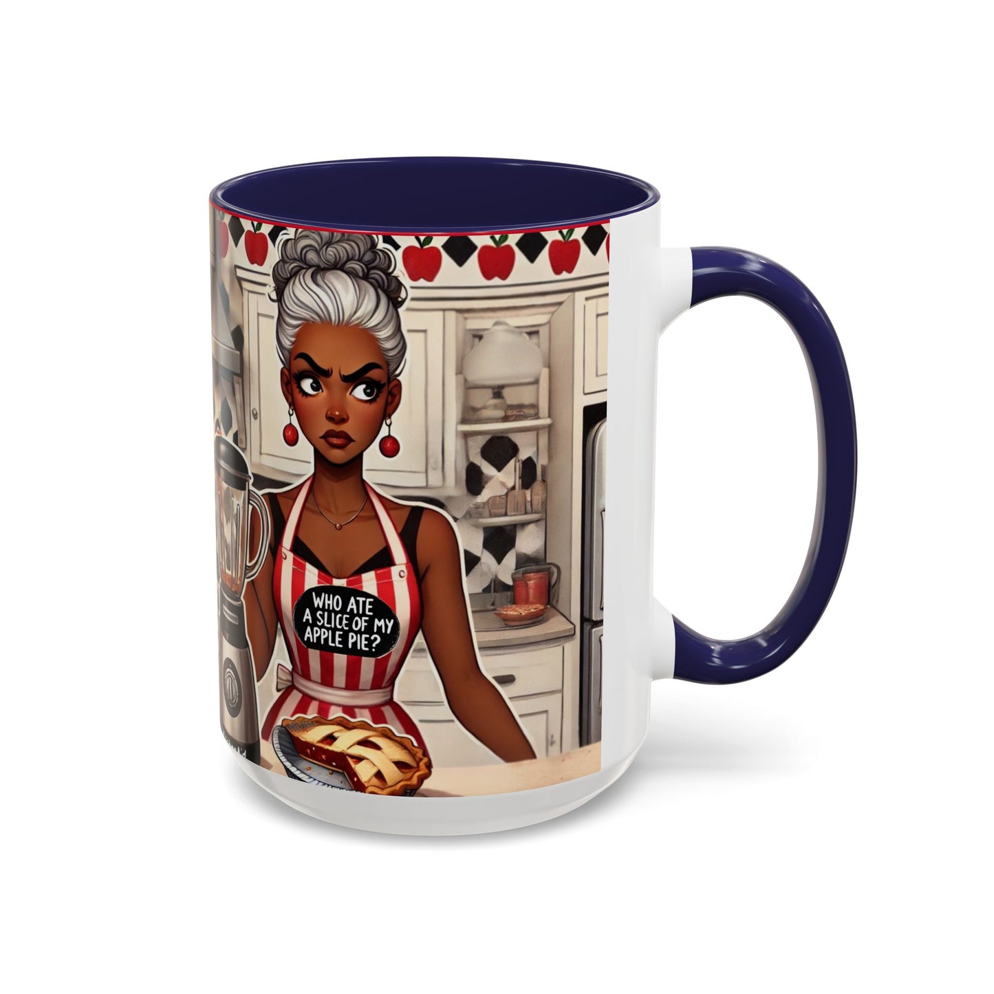 Apple Pie Heist Accent Coffee Mug (11, 15oz) #APH1