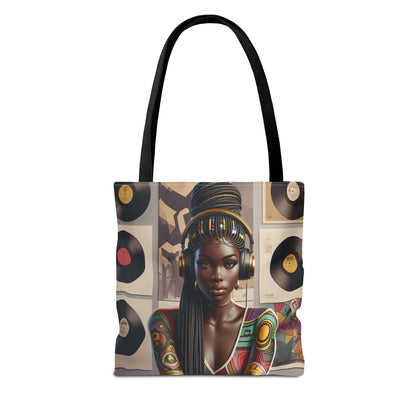 Feel The Music Tote Bag (AOP) #FM10