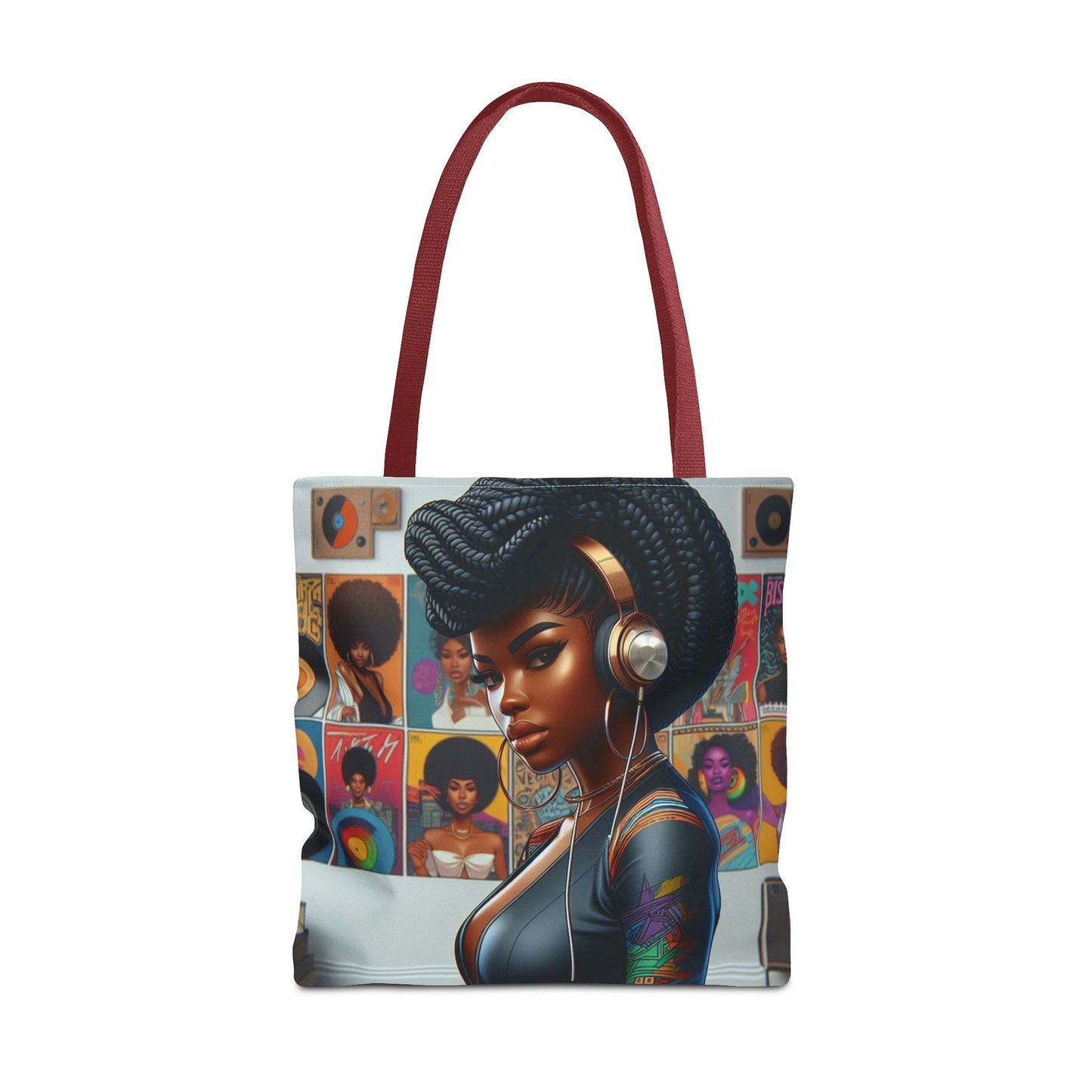 Feel The Music Tote Bag (AOP) #FM8
