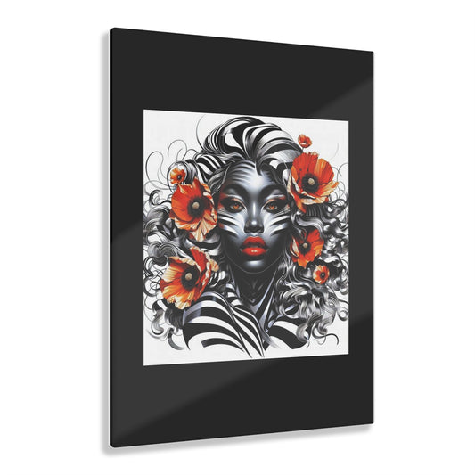 Zebra Fantasy Acrylic Prints #ZF24