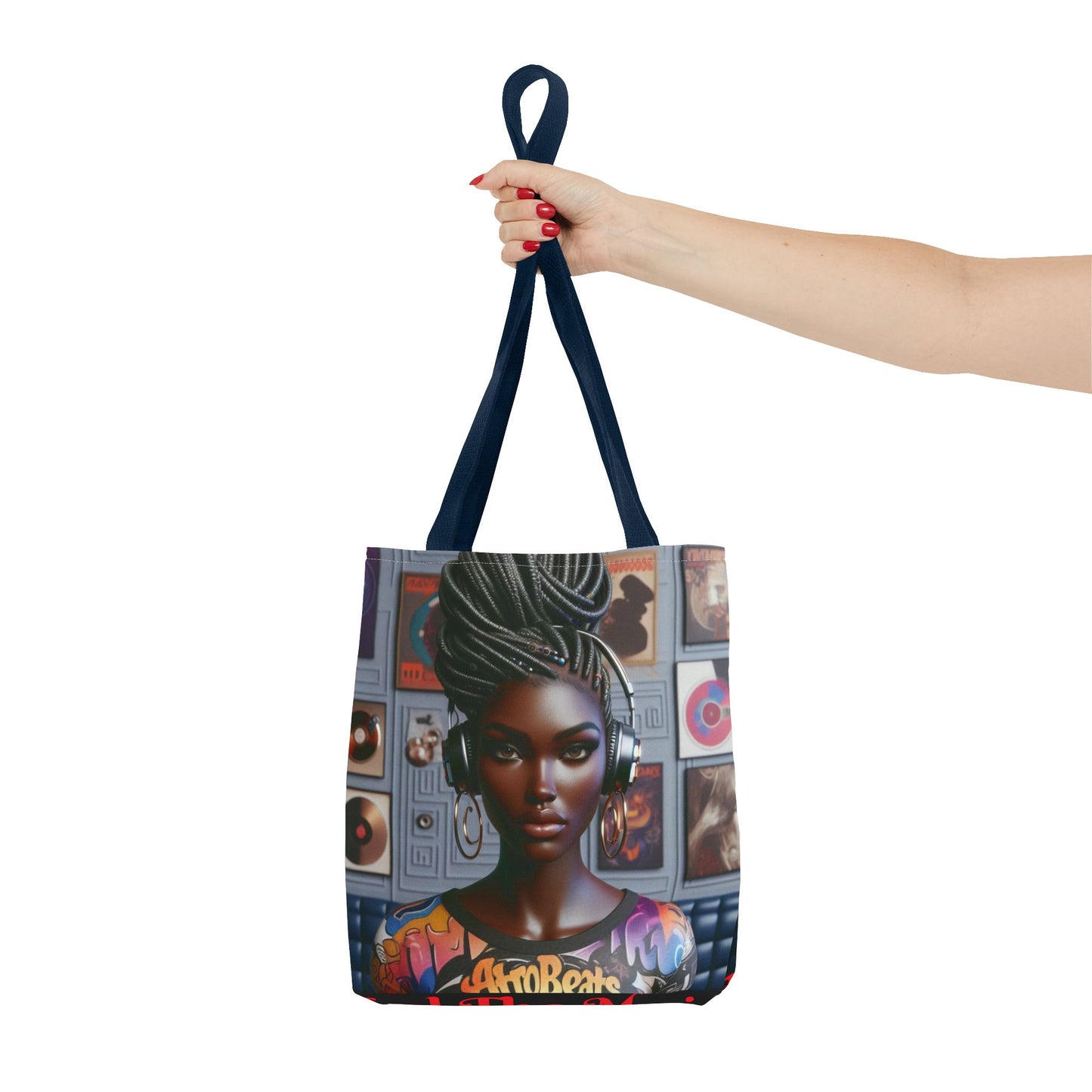 Feel The Music Tote Bag (AOP) #FM15