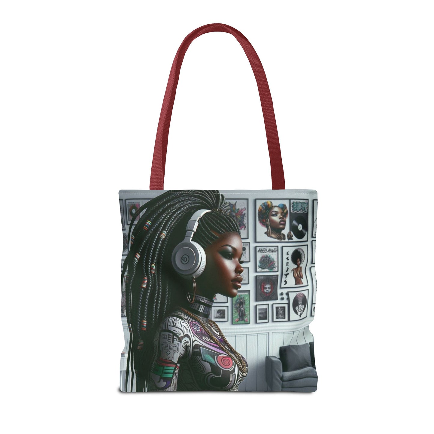 Feel The Music Tote Bag (AOP) #FM5