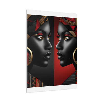 Dual Faced Matte Canvas, Stretched, 1.25" #DF1