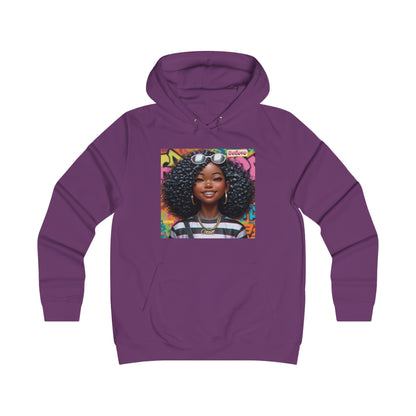 Believe Girlie College Hoodie #51