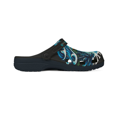 Life is Wavy EVA Foam Rubber Shoes (AOP) #LW1U