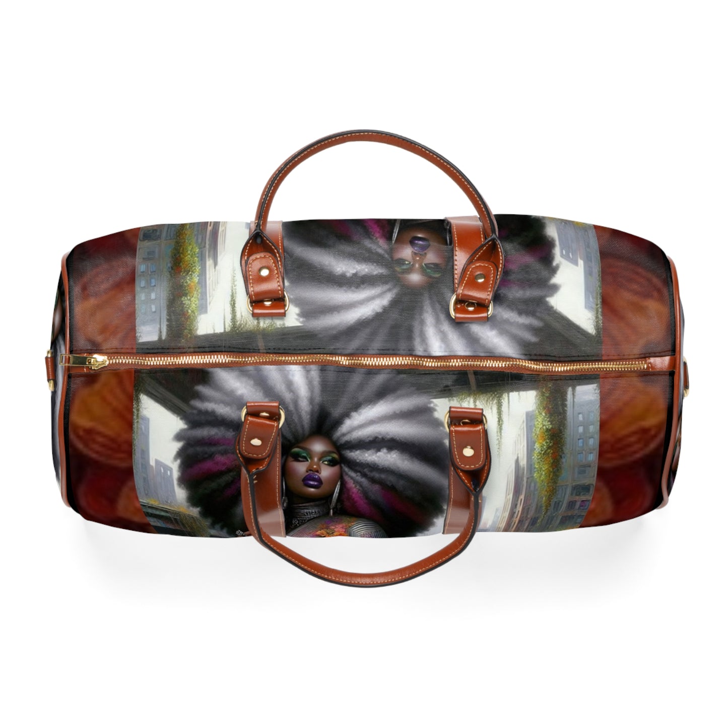 Afrocentric Beauty Luxury Waterproof Travel Bag #AB1