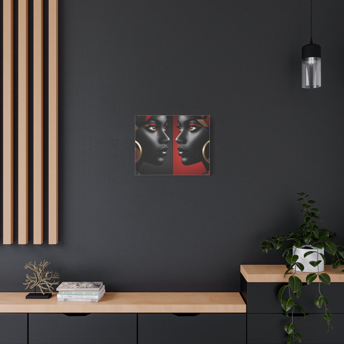 Dual Faced Matte Canvas, Stretched, 1.25" #DF1