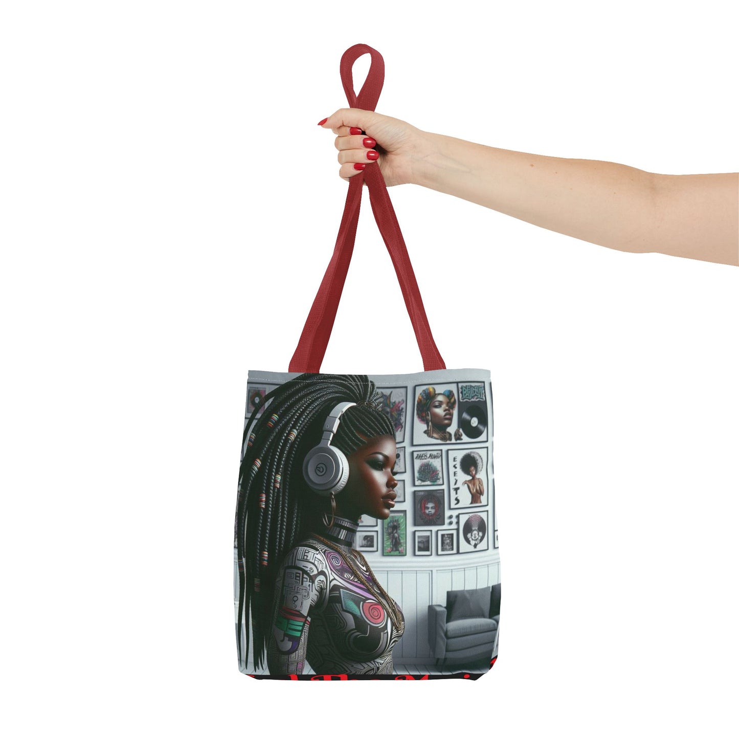 Feel The Music Tote Bag (AOP) #FM5