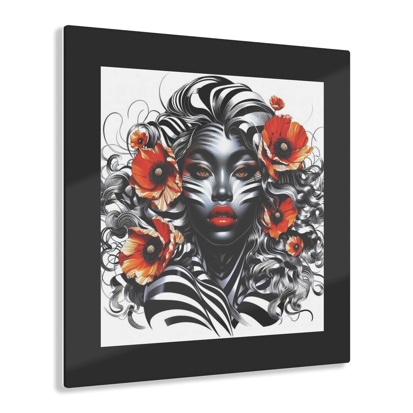 Zebra Fantasy Acrylic Prints #ZF24