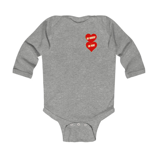Wear Your Crown Infant Long Sleeve Bodysuit #15IU