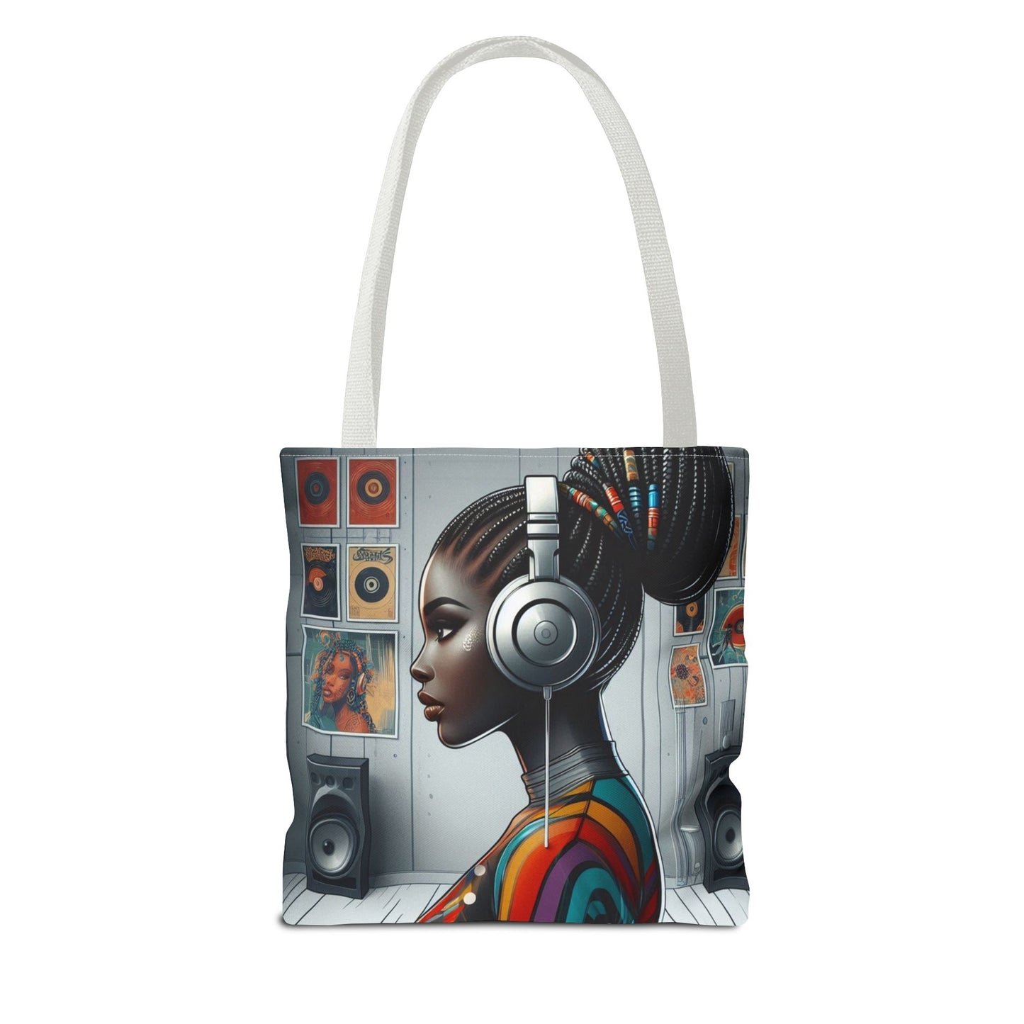 Feel The Music Tote Bag (AOP) #FM11
