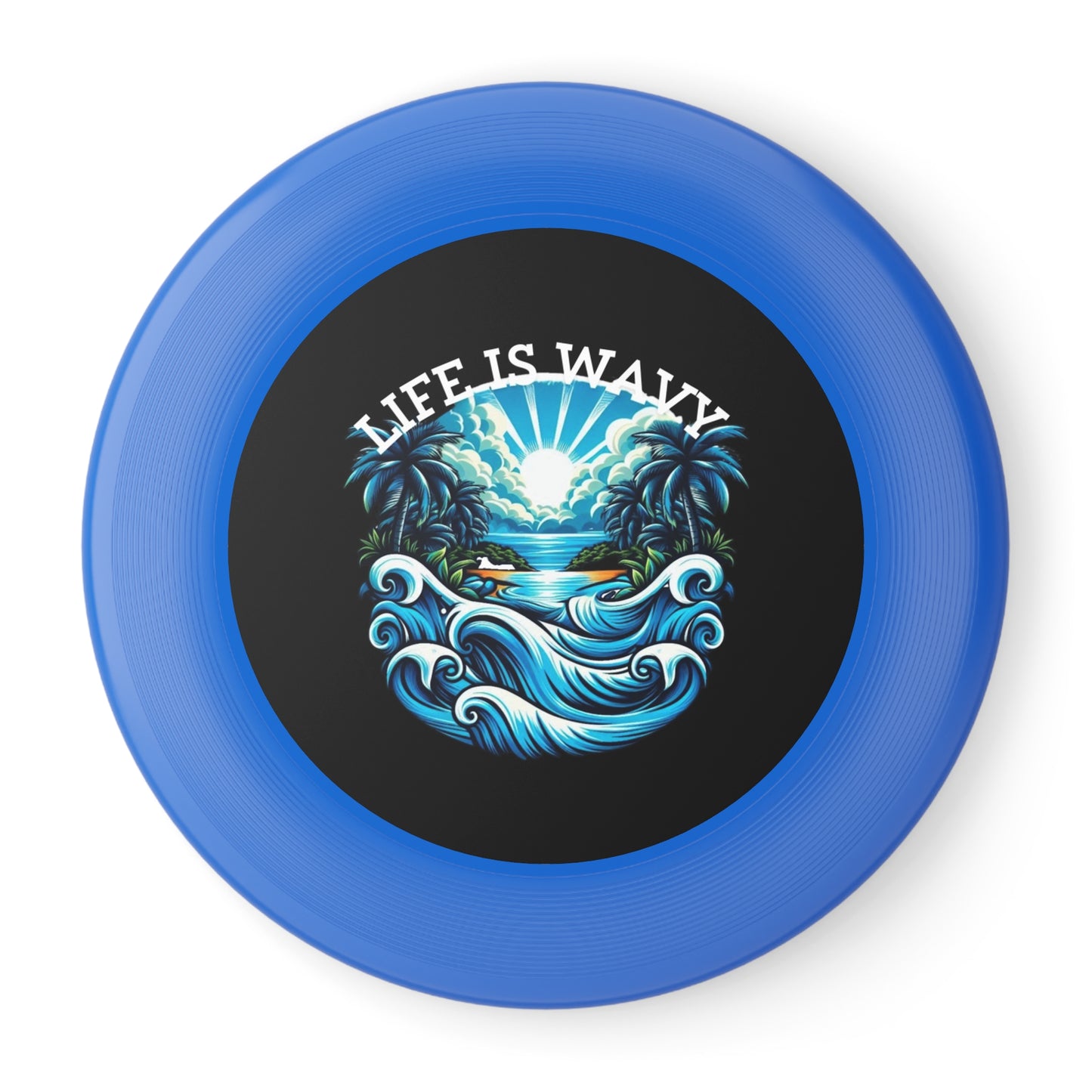 Life is Wavy Wham-O Frisbee #LW1