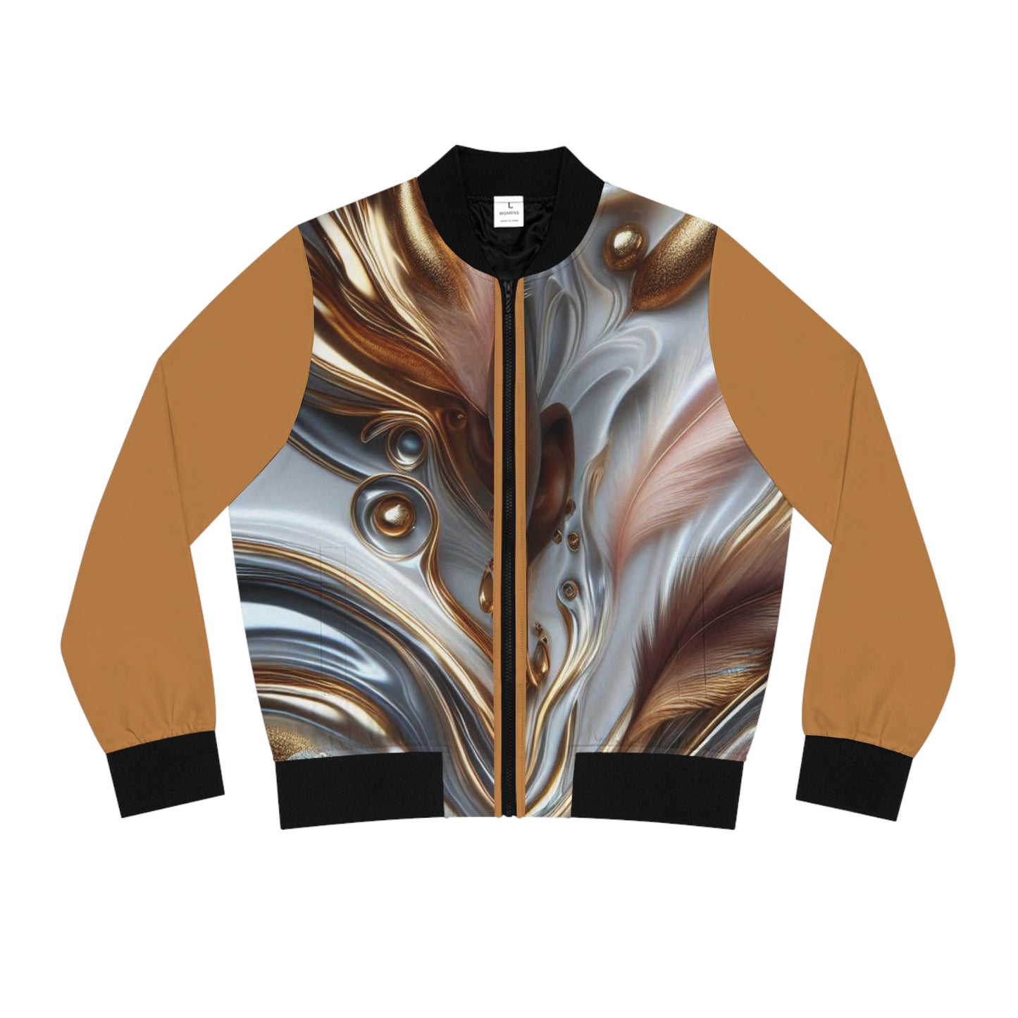Ethereal Women's Bomber Jacket (AOP) #EC2