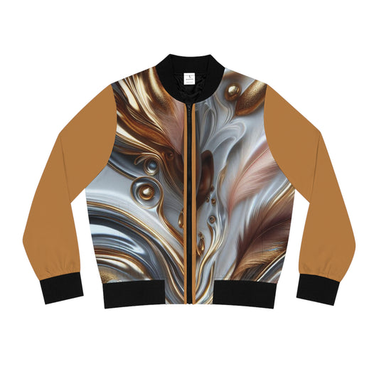 Ethereal Women's Bomber Jacket (AOP) #EC2