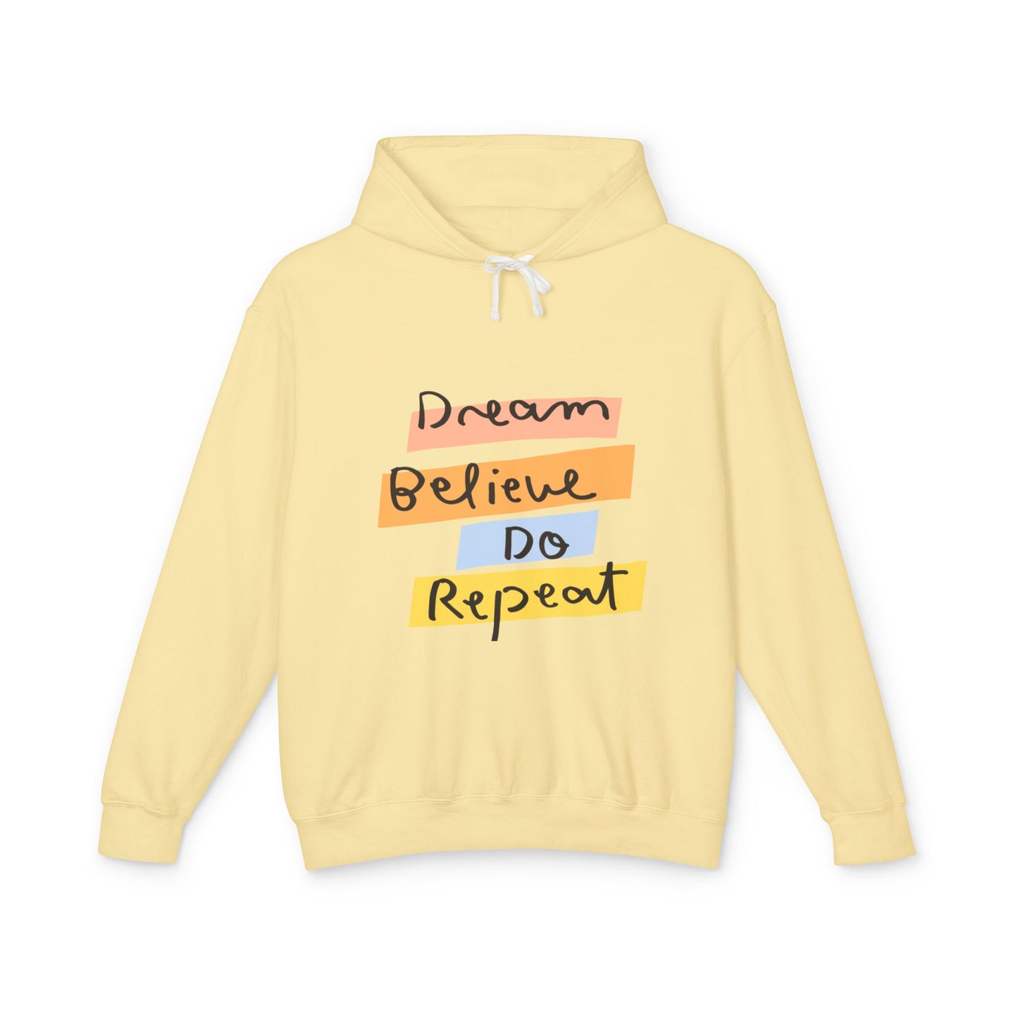 Affirmations Unisex Lightweight Hooded Sweatshirt #AU2