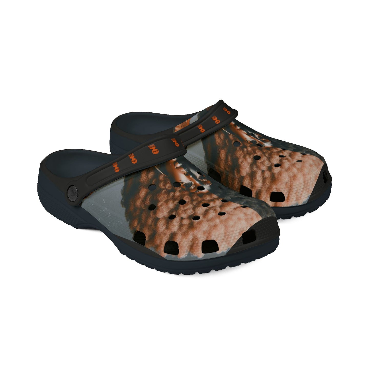 Afro Power EVA Foam Rubber Shoes (AOP) #AP6