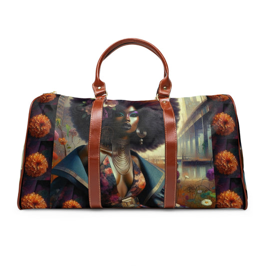 Afrocentric Beauty Luxury Waterproof Travel Bag #AB2