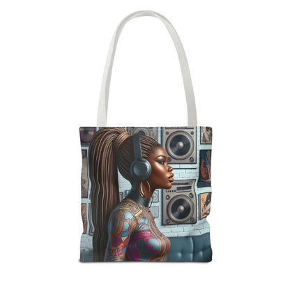 Feel The Music Tote Bag (AOP) #FM19