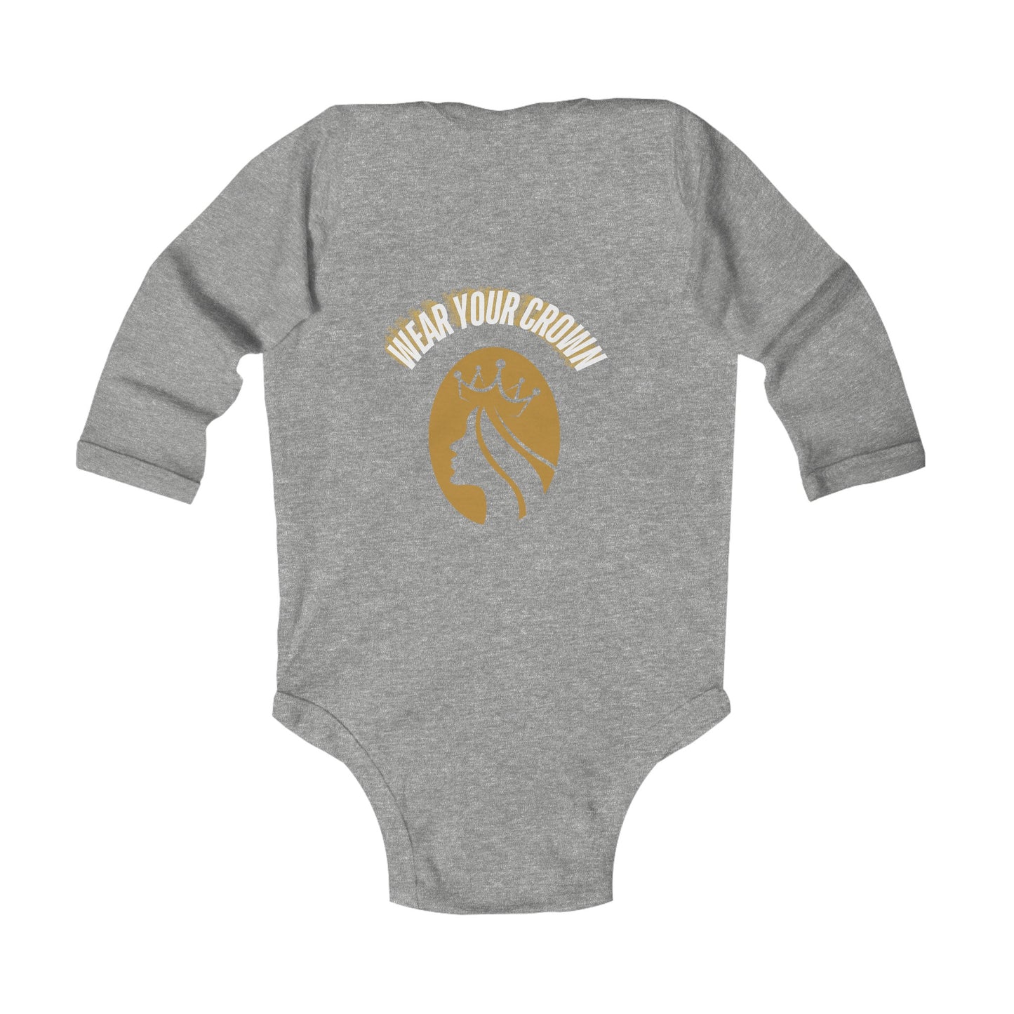 Wear Your Crown Infant Long Sleeve Bodysuit #23IU