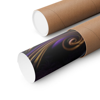 Purrple Reign Matte Vertical Posters #PR7