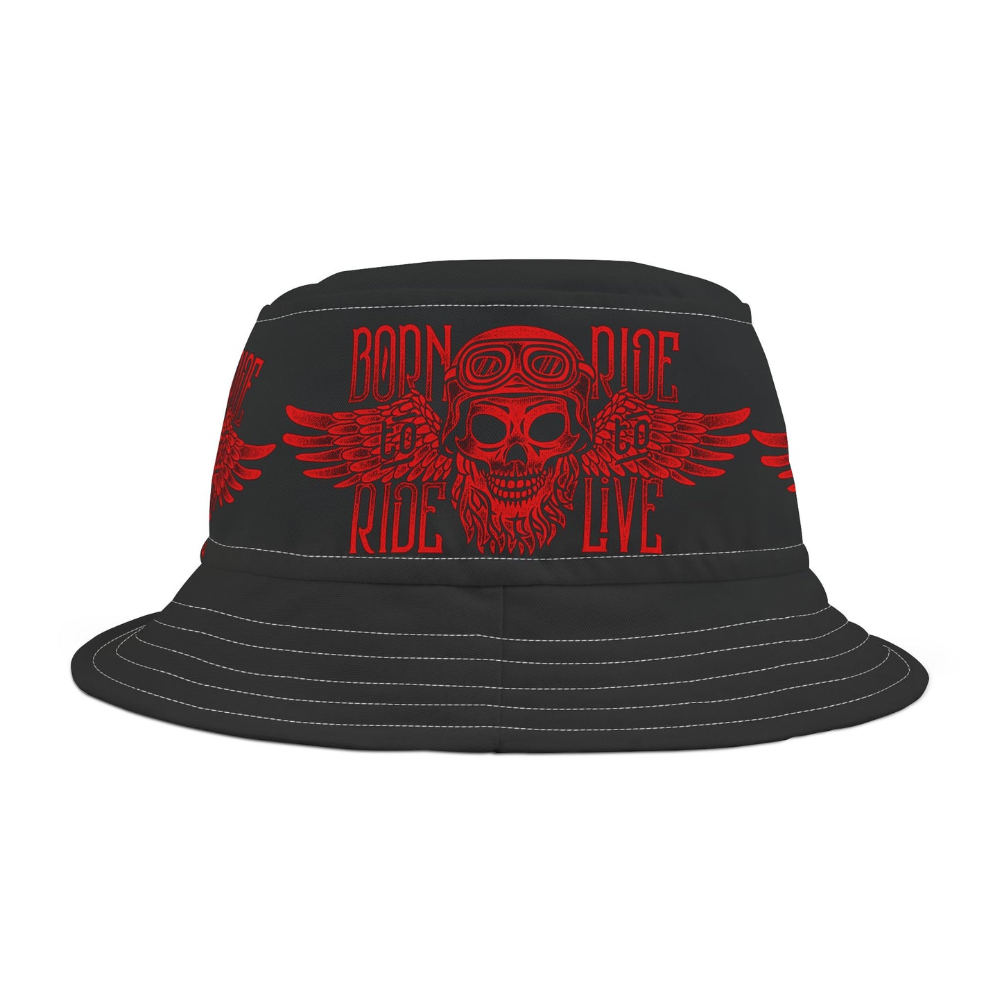 Born To Ride Bucket Hat (AOP) #13M