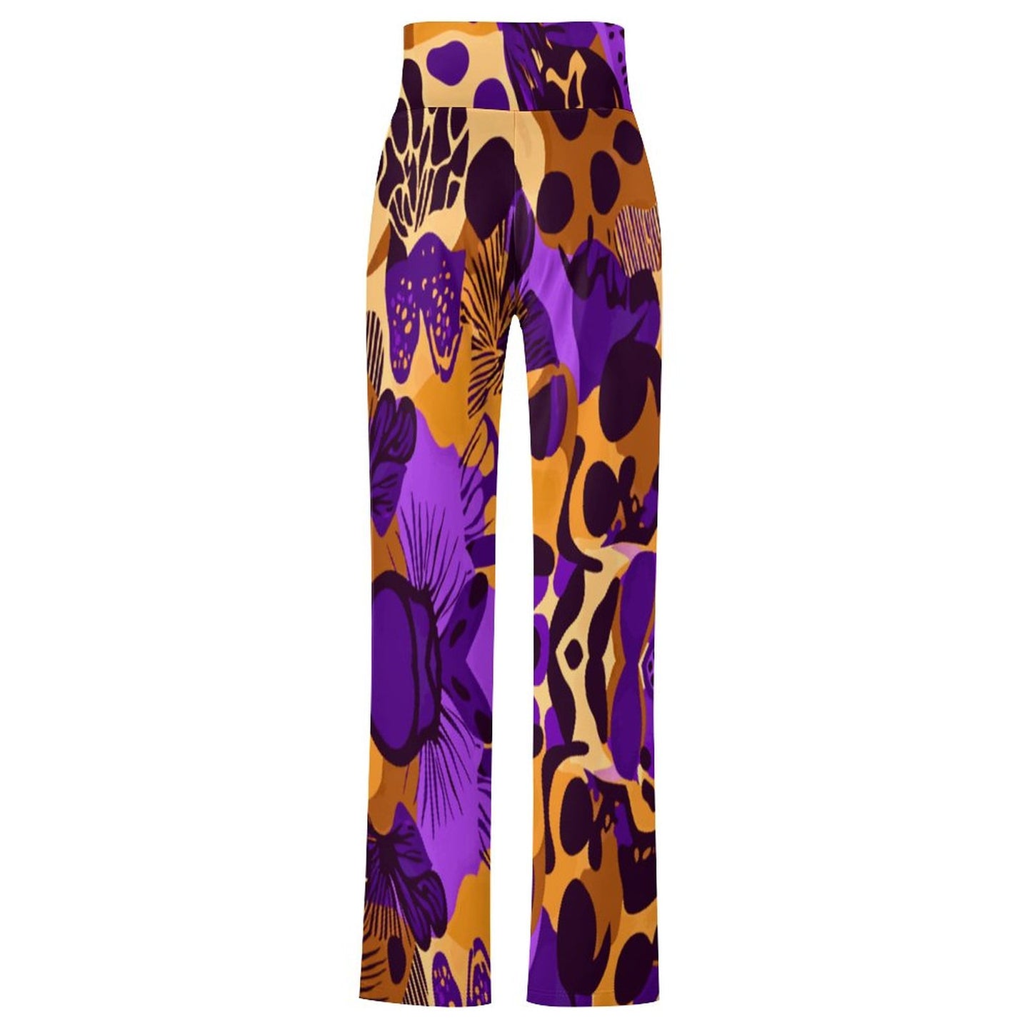 Personalized Drawstring Yoga PantsxP with Straight Baggy (All-Over Printing)