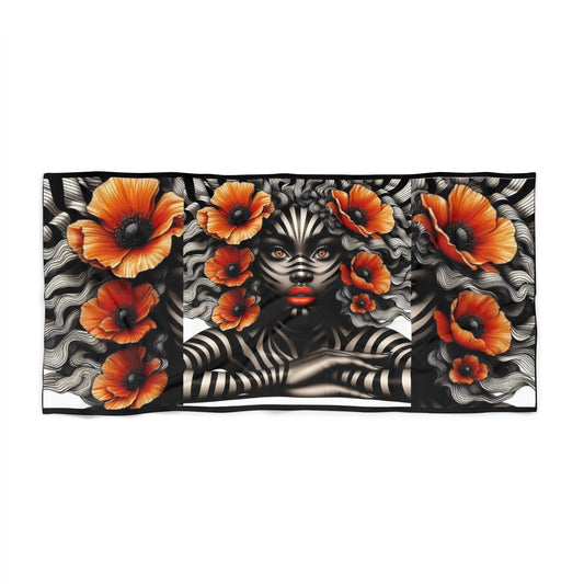 Zebra Fantasy Beach Towel #ZF28