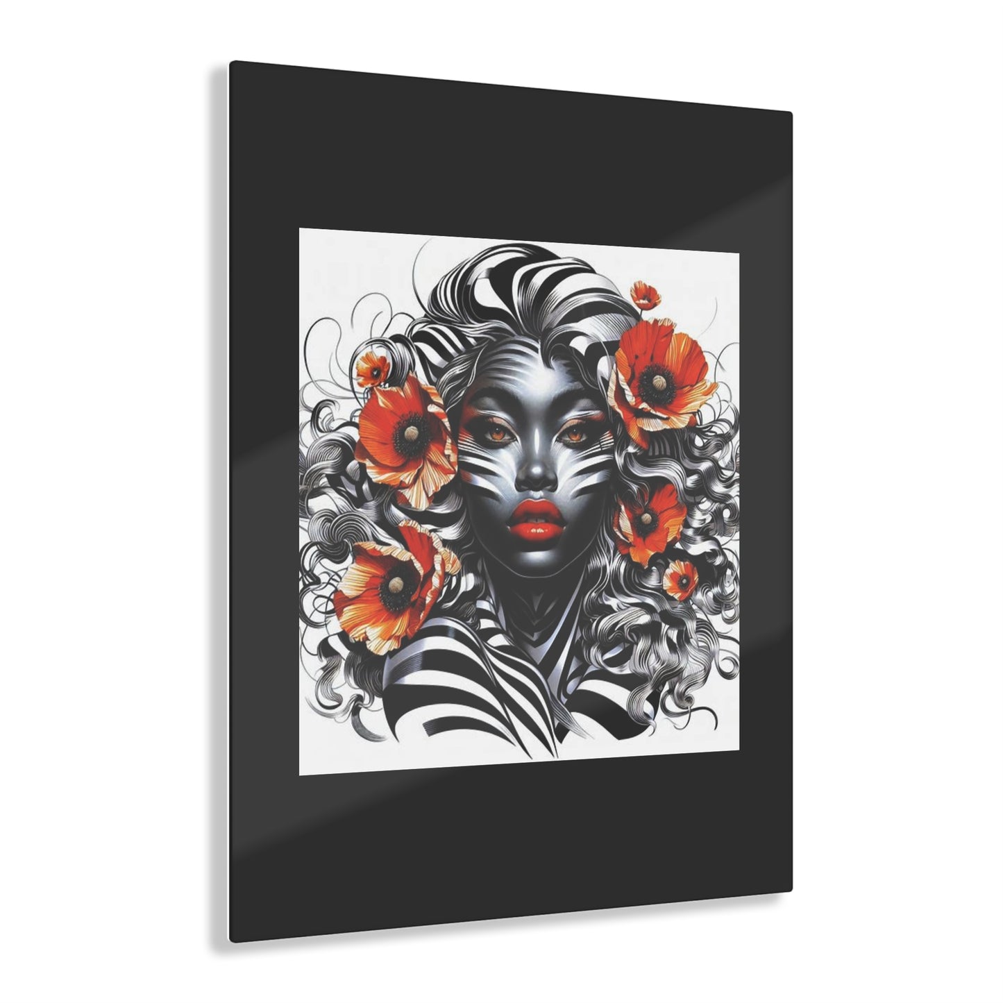 Zebra Fantasy Acrylic Prints #ZF24