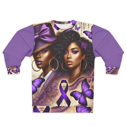 Lupus Thriver Resilience Unisex Sweatshirt (AOP) #LTR3