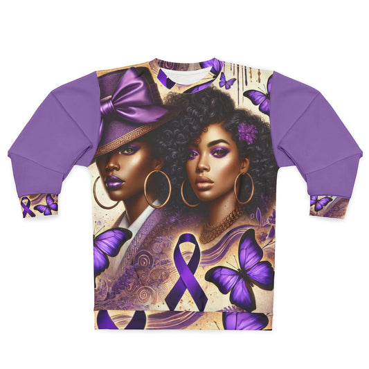 Lupus Thriver Resilience Unisex Sweatshirt (AOP) #LTR3