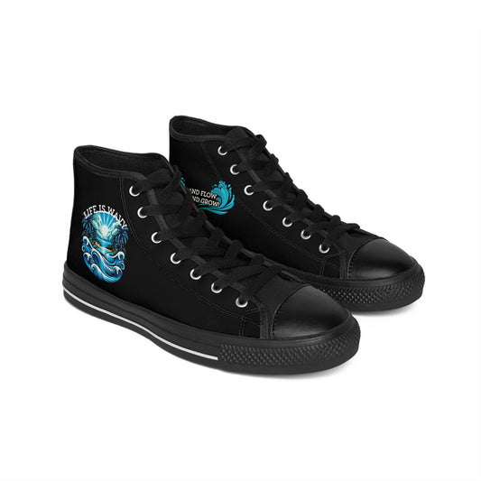 Life is Wavy Men's Classic Sneakers #LW1