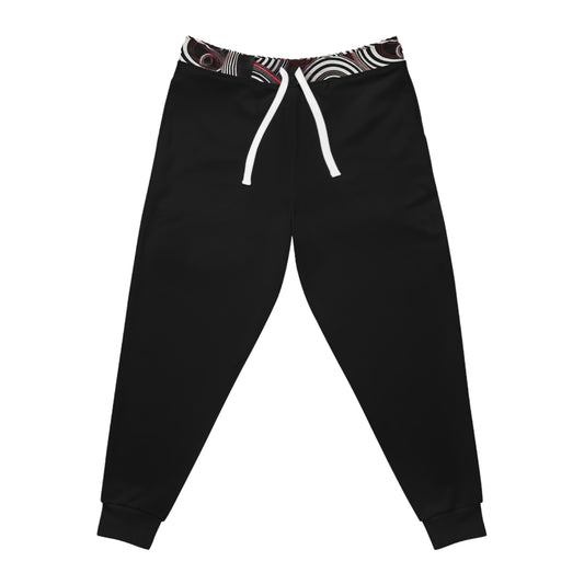 Still Black Unisex Joggers (AOP) #SB21