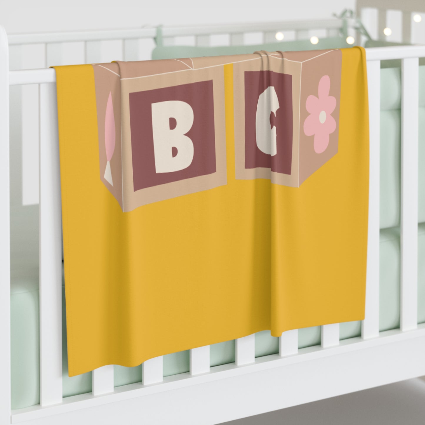 ABC Baby Swaddle Blanket #ABC1