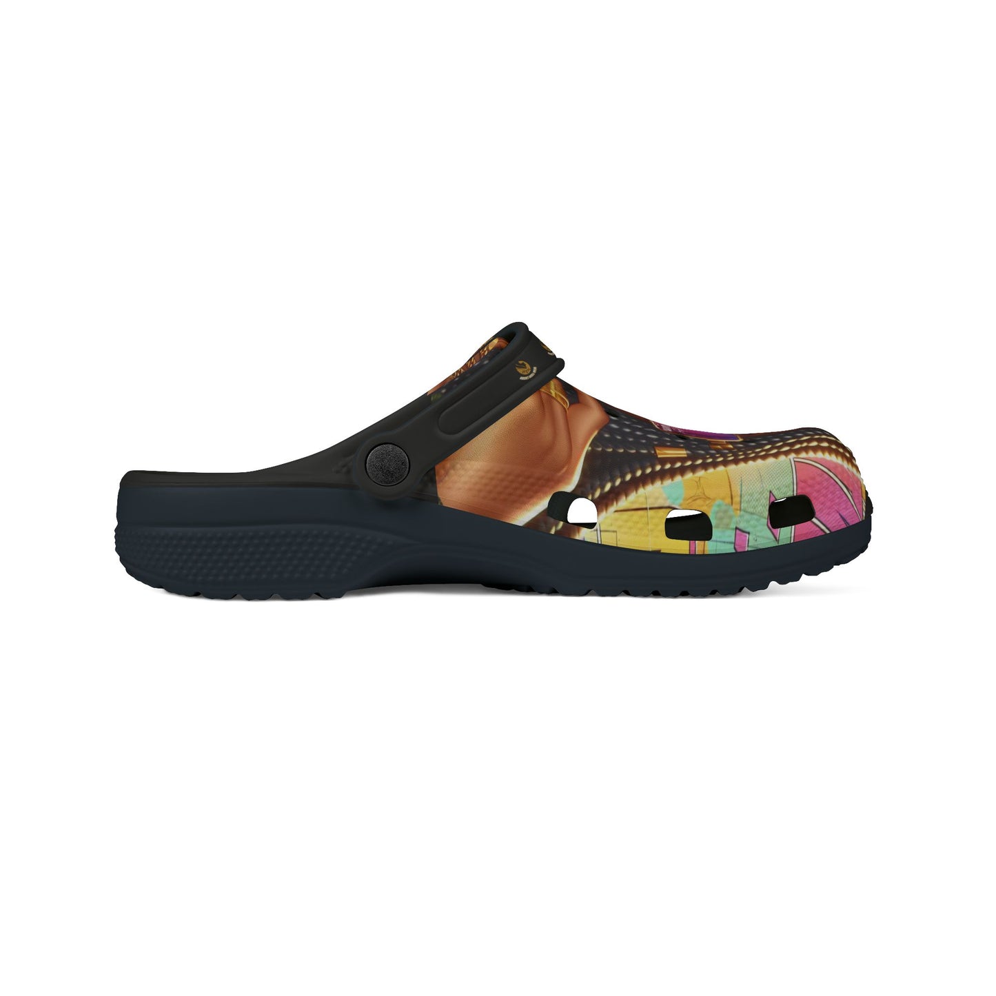 Queen-Wear Your Crown EVA Foam Rubber Shoes (AOP) #5U